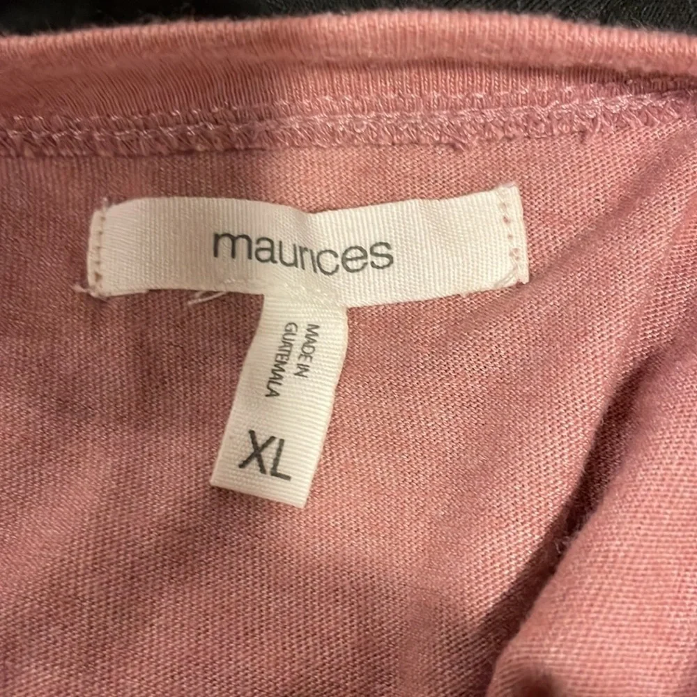 🌸🎗️NWOT women’s Maurices Breast cancer awareness T-shirt​ - Picture 5 of 7